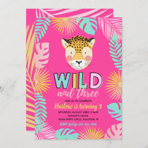 Wild and Three Invitation   Wild & Three