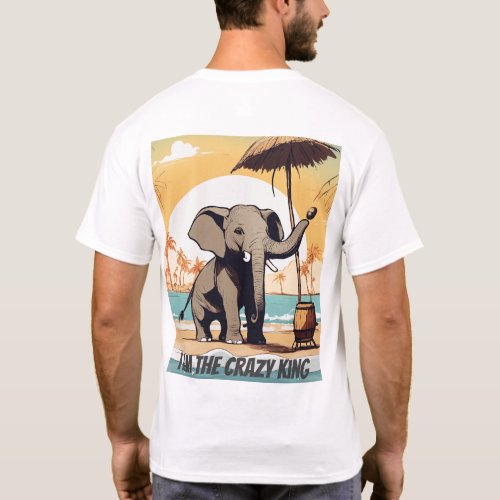 Wild and Wacky The Crazy Eelphant Adventure T_Shirt