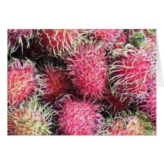 Wild and Wooly Rambutan Cards (Front Horizontal)