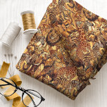 Wild Animal Collage Safari ID1150 Fabric