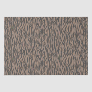Wild Animal Print Brown Safari theme Tissue Paper