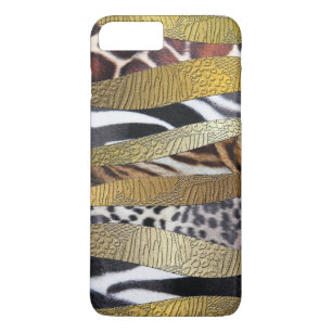 Wild Animal Prints and Gold iPhone 8 Plus/7 Plus Case
