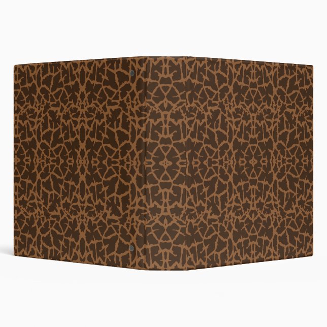 Wild Animal Skin 3 Ring Binder (Background)
