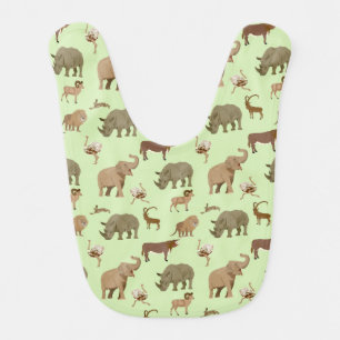 Wild animals bib