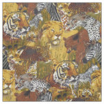 Wild Animals Fabric