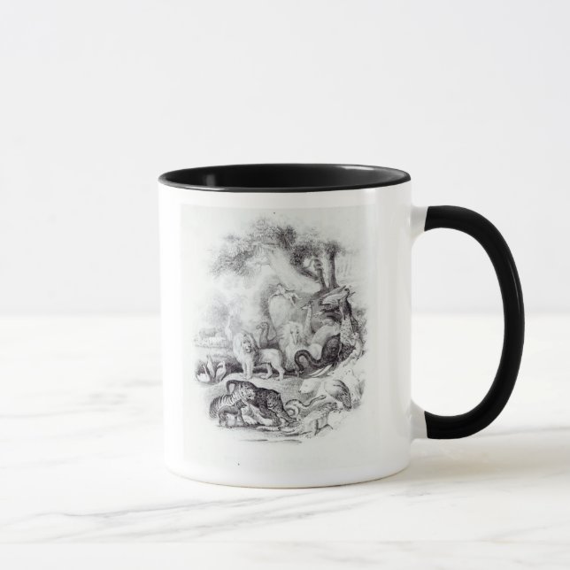 Wild Animals from 'A History of the Earth Mug (Right)