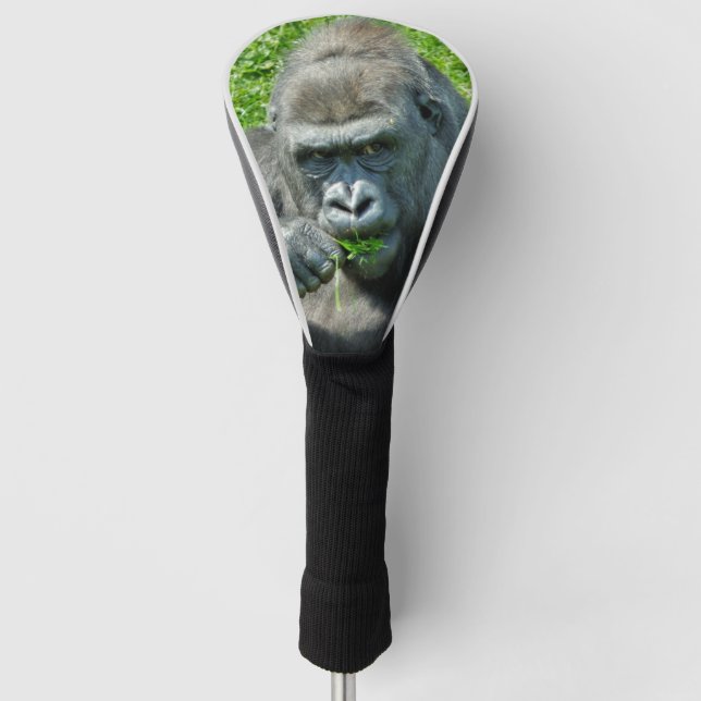 WILD ANIMALS - GORILLAS GOLF HEAD COVER (Front)