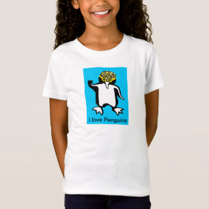 Wild animals -I love PENGUINS - Antarctica - T-Shirt