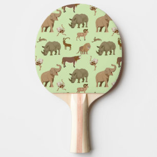 Wild animals Ping-Pong paddle