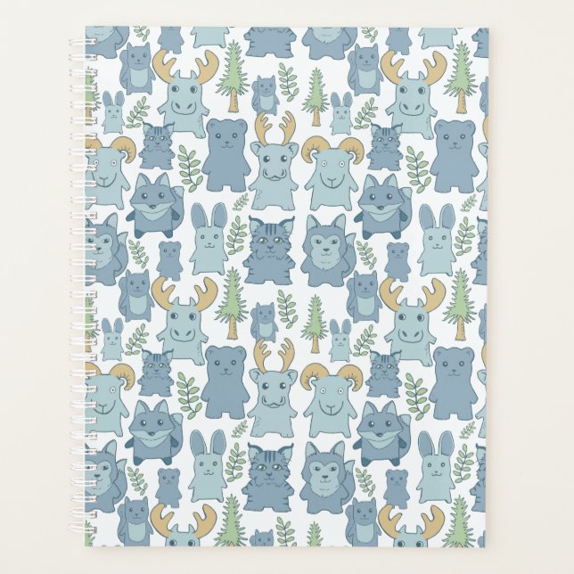 Wild Animals Planner Book (Front)