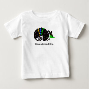Wild animals - Save ARMADILLOS - Wildlife  Baby T-Shirt