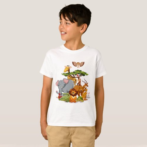 Wild Animals T_Shirt