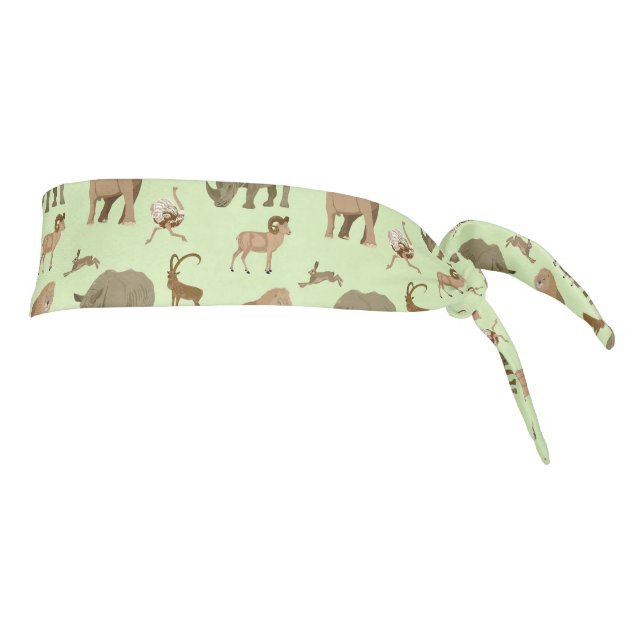 Wild animals tie headband (Rotate 90)