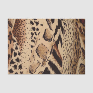 wild animals tissue paper