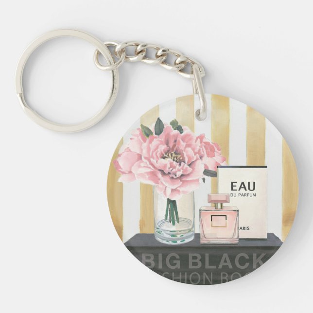 Wild Apple | Big Fashion Book - Striped Keychain (Front)