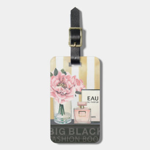 Wild Apple Big Fashion Book - Striped Luggage Tag