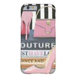 Wild Apple | Couture Stripes - Shoes &amp; Bag Barely There iPhone 6 Case
