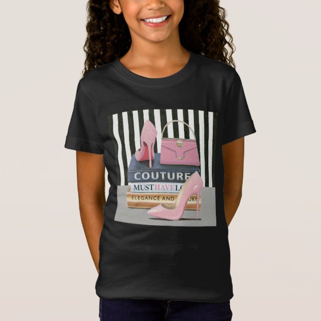 Wild Apple | Couture Stripes - Shoes & Bag T-Shirt (Front)