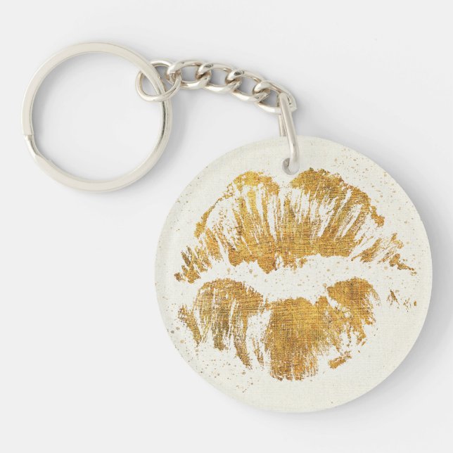 Wild Apple | Elegant Stylish Kiss Keychain (Front)