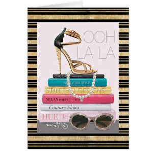 Wild Apple Ooh La La - Glamorous Stiletto Cards