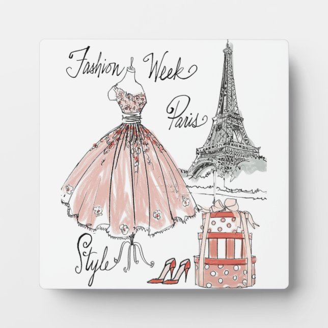 Wild Apple | Paris Fashion Week Style Plaque (Front)
