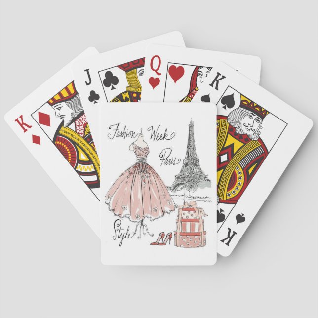 Wild Apple | Paris Fashion Week Style Poker Cards (Back)