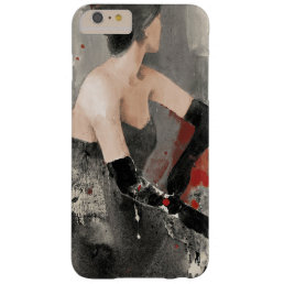 Wild Apple | Vintage Watercolor Woman Barely There iPhone 6 Plus Case