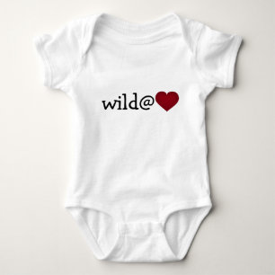 Wild at Heart - Crimson Heart Baby Bodysuit