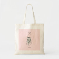 Wild at Heart Custom Name Pink Bridesmaid