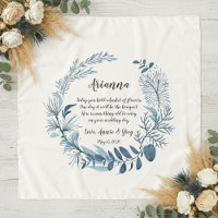 Wild Azure Flower Girl Poem