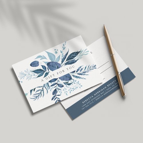 Wild Azure Gift Certificate Card