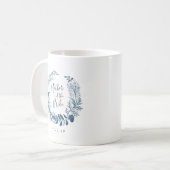 Wild Azure Mother of the Bride Coffee Mug (Front Left)