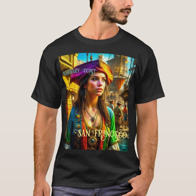 Wild Barbary Coast - San Francisco Men's T-Shirt (Front)