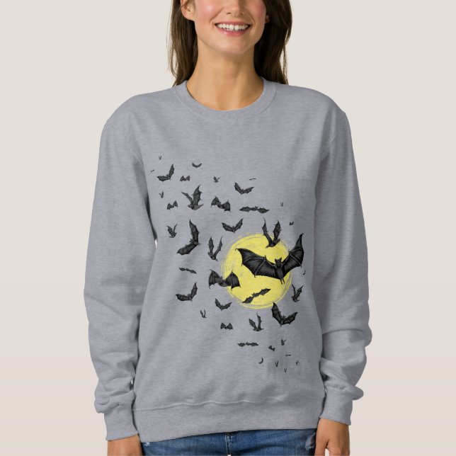 Wild Bat Swarm Sweatshirt (Front)