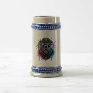 WILD BEAR BEER STEIN