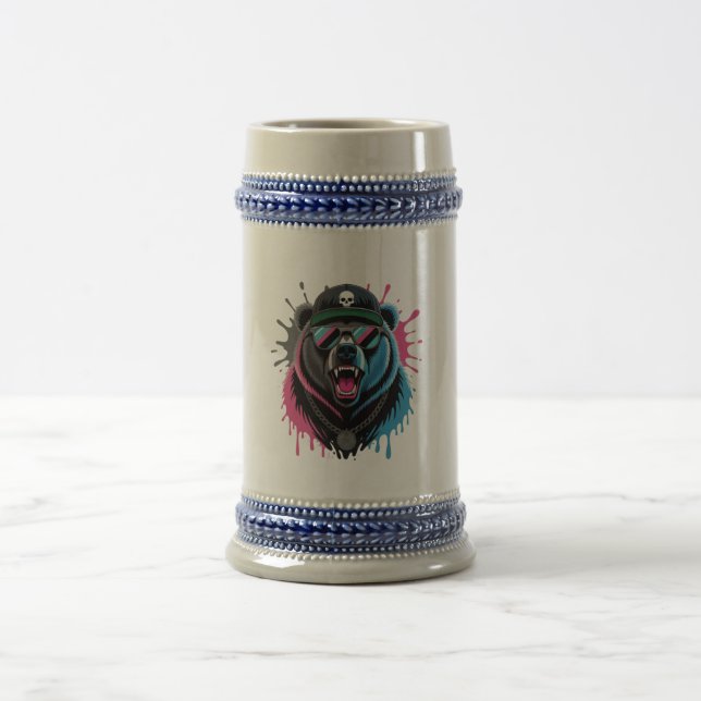 WILD BEAR BEER STEIN (Center)