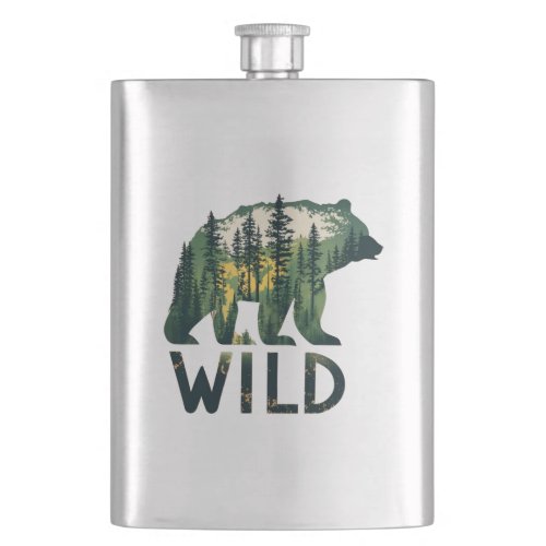 Wild Bear Outdoors Nature Flask