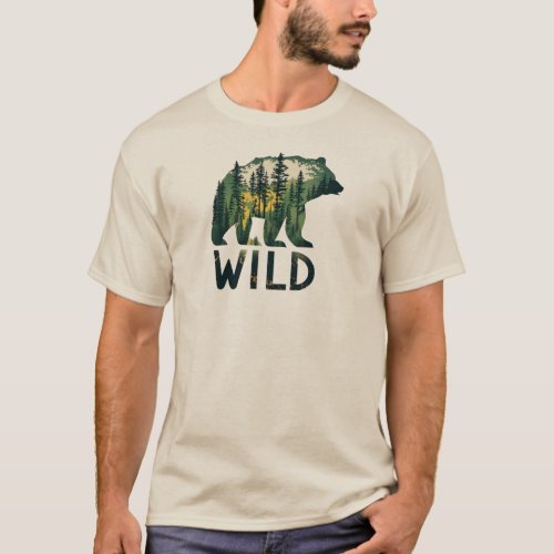 Wild Bear Outdoors Nature T_Shirt