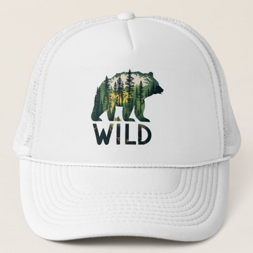 Wild Bear Outdoors Nature Trucker Hat