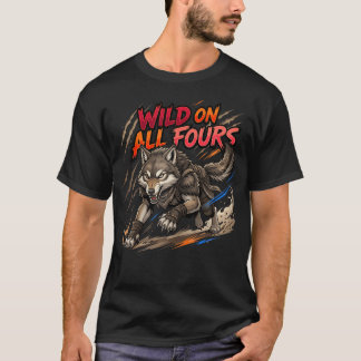 Wild Beast Motion Wolf Street T-Shirt