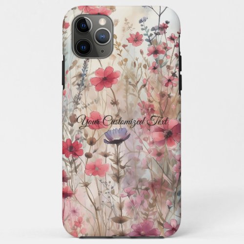 Wild Beauty Woven Fashioned by Wildflowers iPhone 11 Pro Max Case