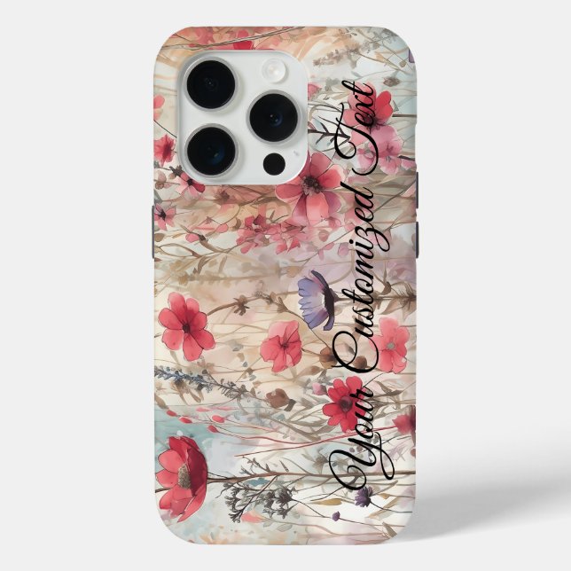 Wild Beauty Woven: Fashioned by Wildflowers Case-Mate iPhone Case (Back)