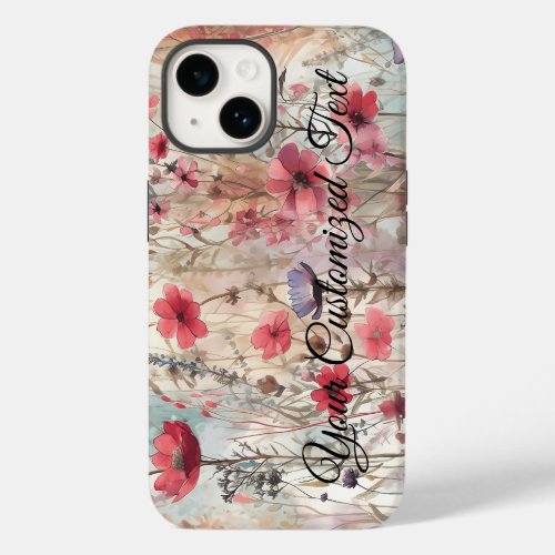 Wild Beauty Woven Fashioned by Wildflowers Case_Mate iPhone 14 Case