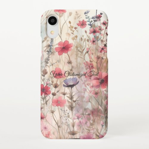 Wild Beauty Woven Fashioned by Wildflowers iPhone XR Case