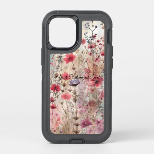 Wild Beauty Woven Fashioned by Wildflowers OtterBox Defender iPhone 12 Mini Case