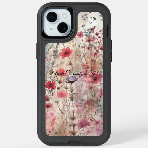 Wild Beauty Woven Fashioned by Wildflowers iPhone 15 Plus Case