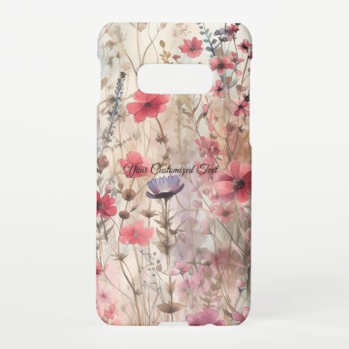 Wild Beauty Woven Fashioned by Wildflowers Samsung Galaxy S10E Case