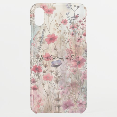 Wild Beauty Woven Fashioned by Wildflowers iPhone XS Max Case
