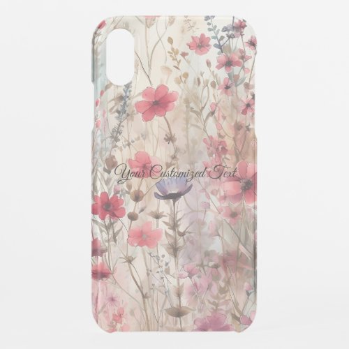 Wild Beauty Woven Fashioned by Wildflowers iPhone XR Case