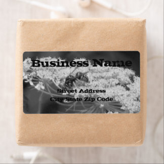 Wild Bee Flower Label